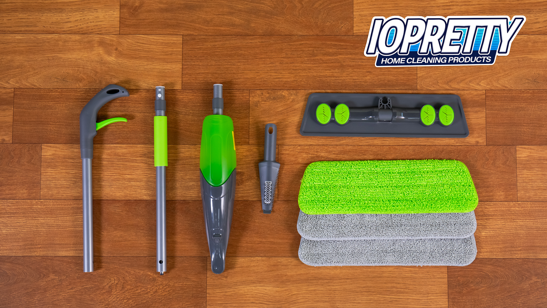 IOPRETTY Spray Mop for Floor Cleaning - Wet Dry Hardwood Floor